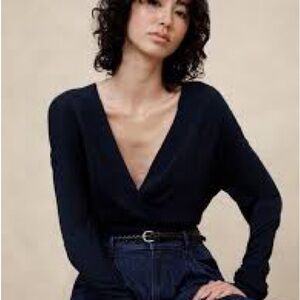 Banana Republic Wrap Sweater XS